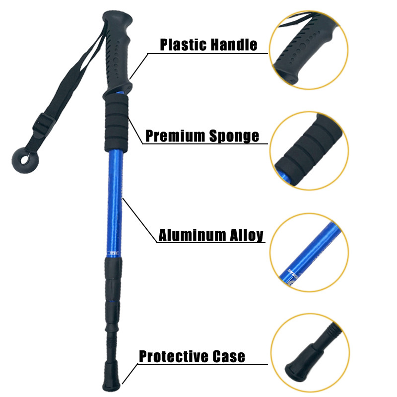 Aluminium Trekking Poles များခြေလျင်ခရီး